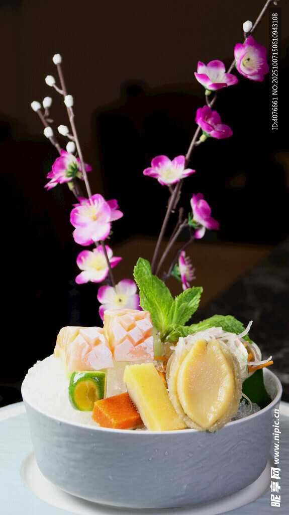 精致日式刺身拼盘