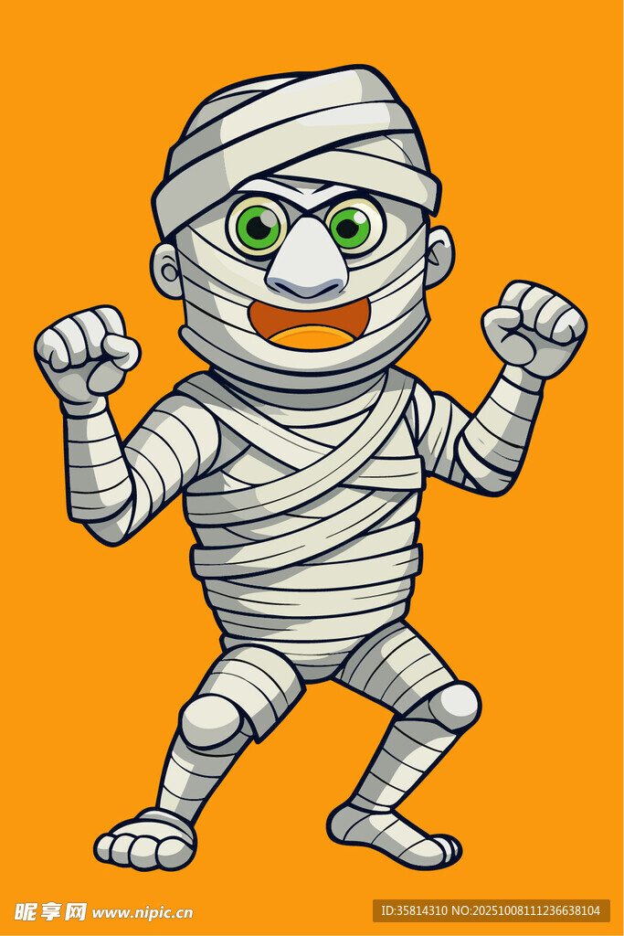 欢乐木乃伊卡通形象