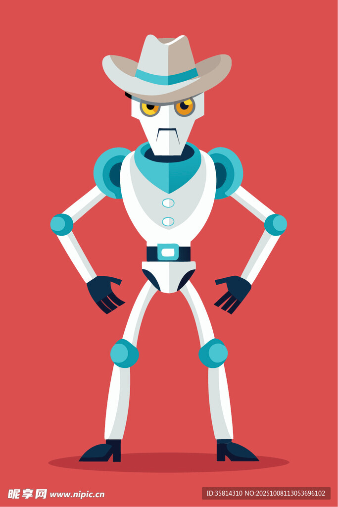 牛仔风格机器人