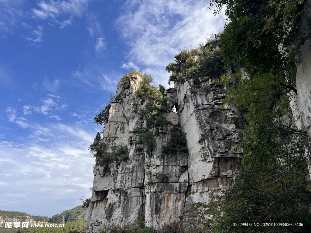 齐山风景  山下