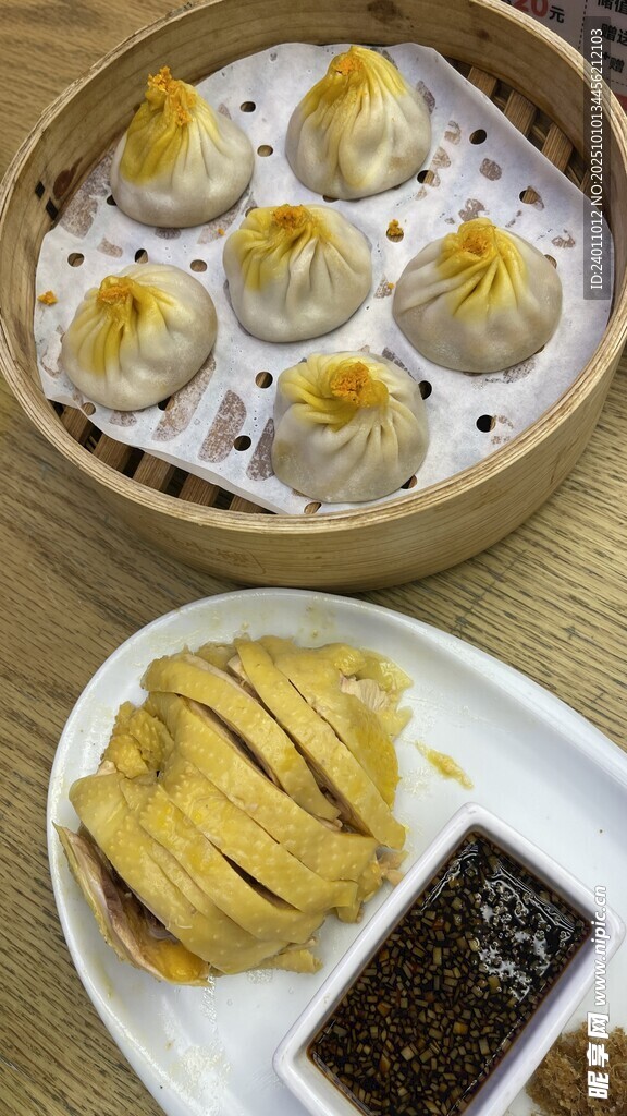 中式点心与美味白切鸡