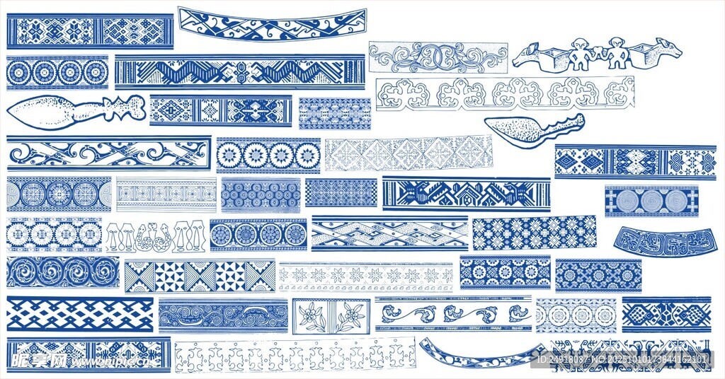 花纹 花边 传统图案 装饰雕花