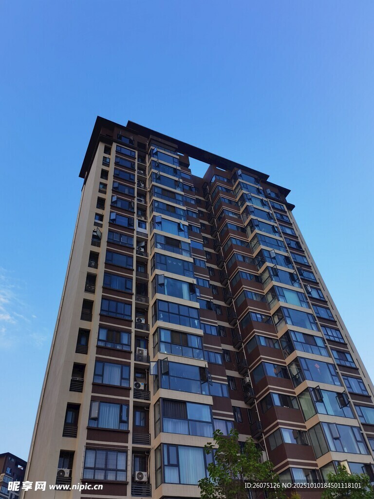 高层住宅楼外观