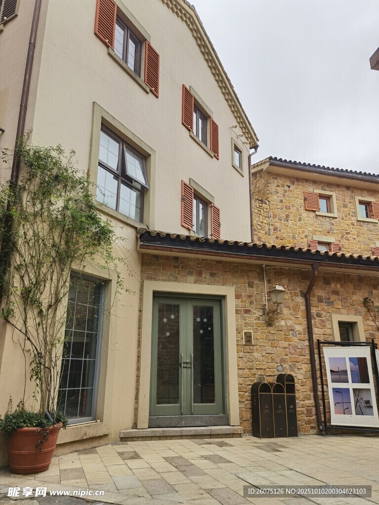 欧式庭院风格建筑外观