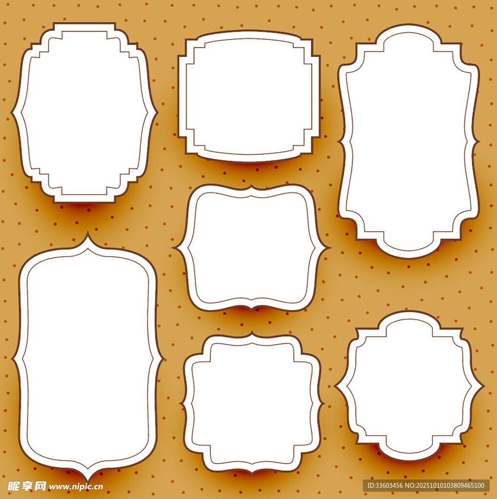 空白边框装饰图