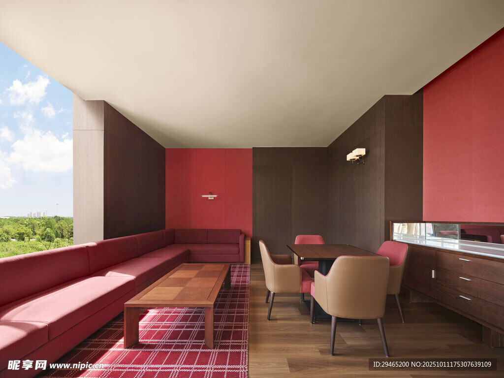 现代风格客厅室内景观