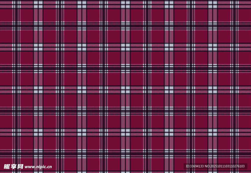 酒红色格子图案纹理