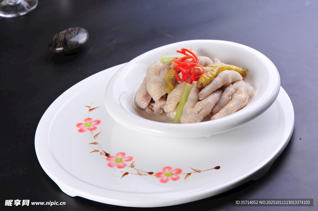 酸辣凤爪美食特写