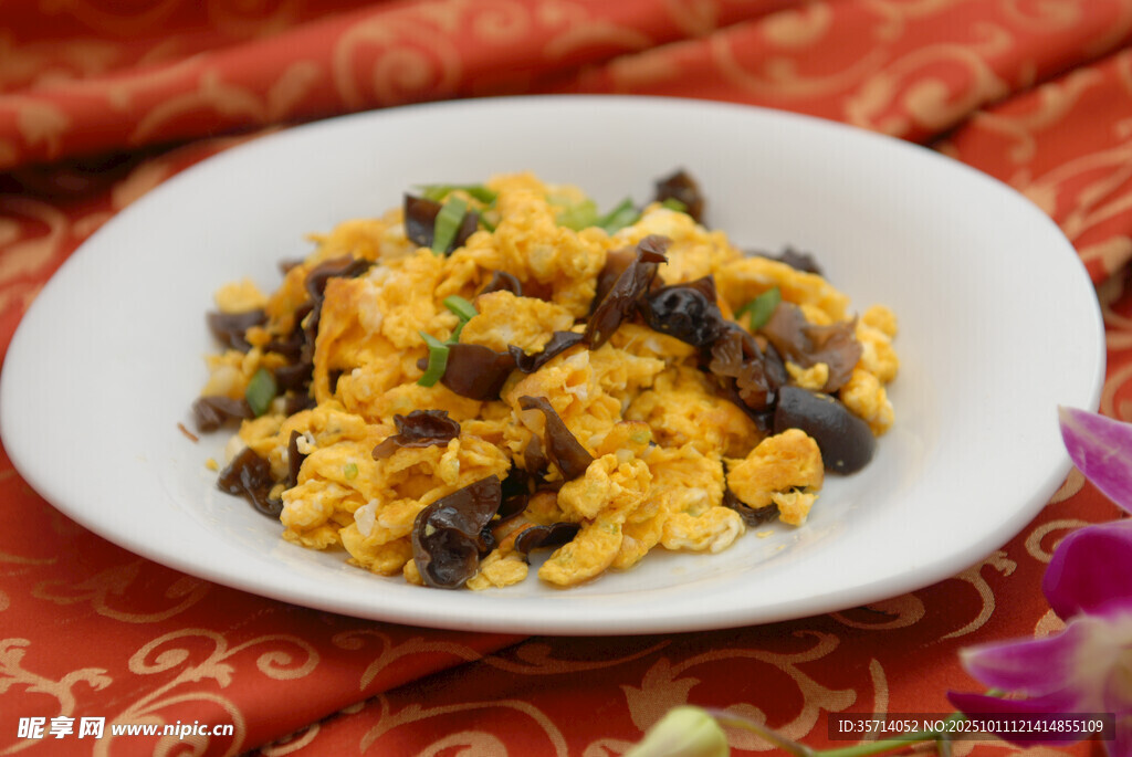 美味木耳炒鸡蛋