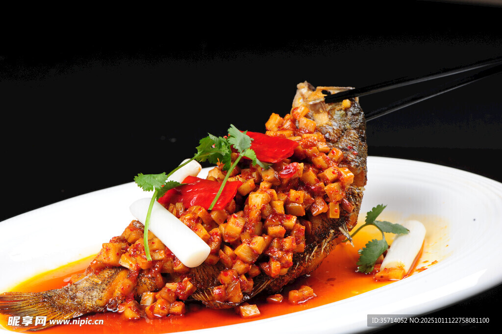 红烧松鼠鱼美味诱人