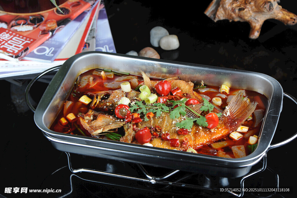 美味香辣烤鱼