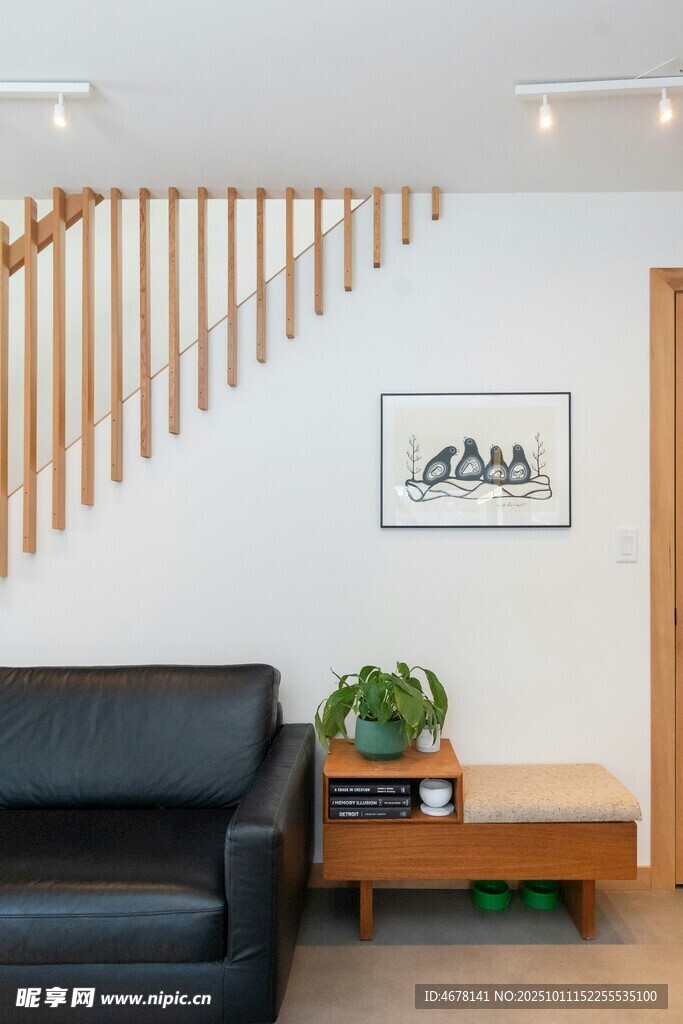 简约客厅一角的温馨布置