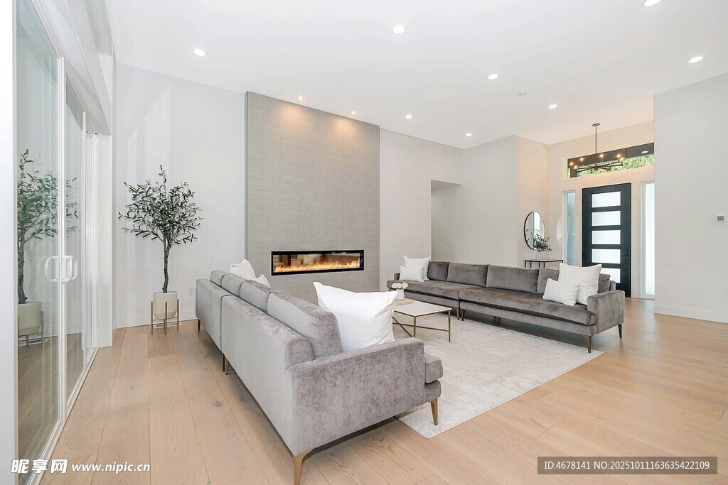 现代简约风格客厅空间