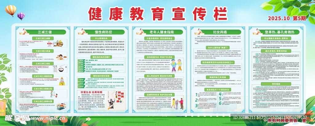 健康教育宣传栏