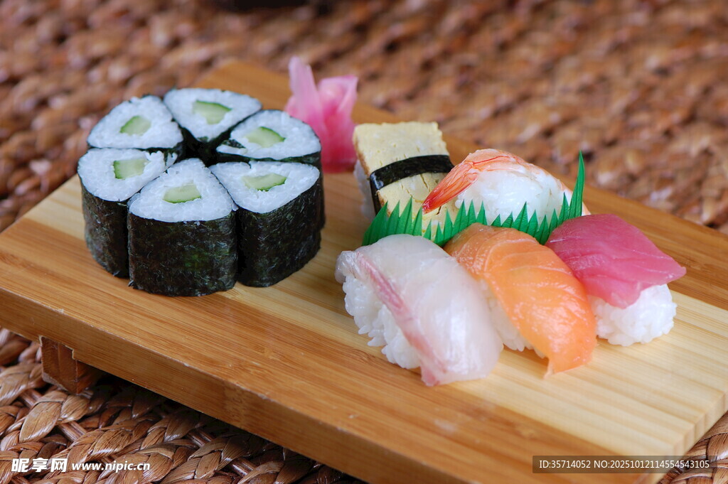 美味寿司拼盘