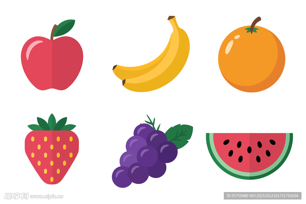 卡通水果