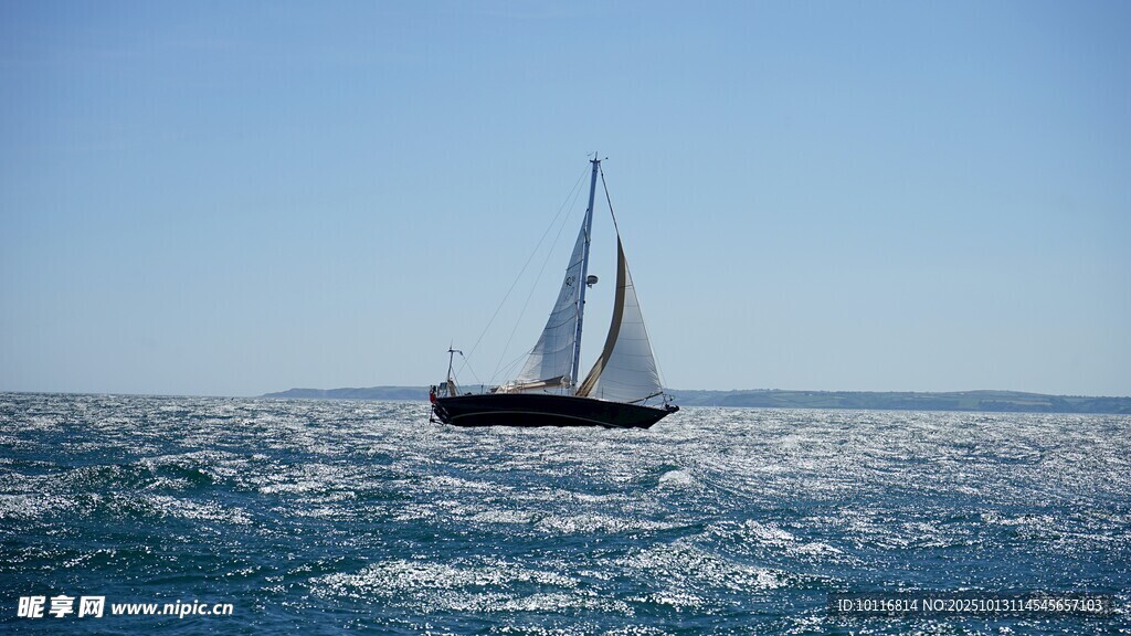 海上帆船