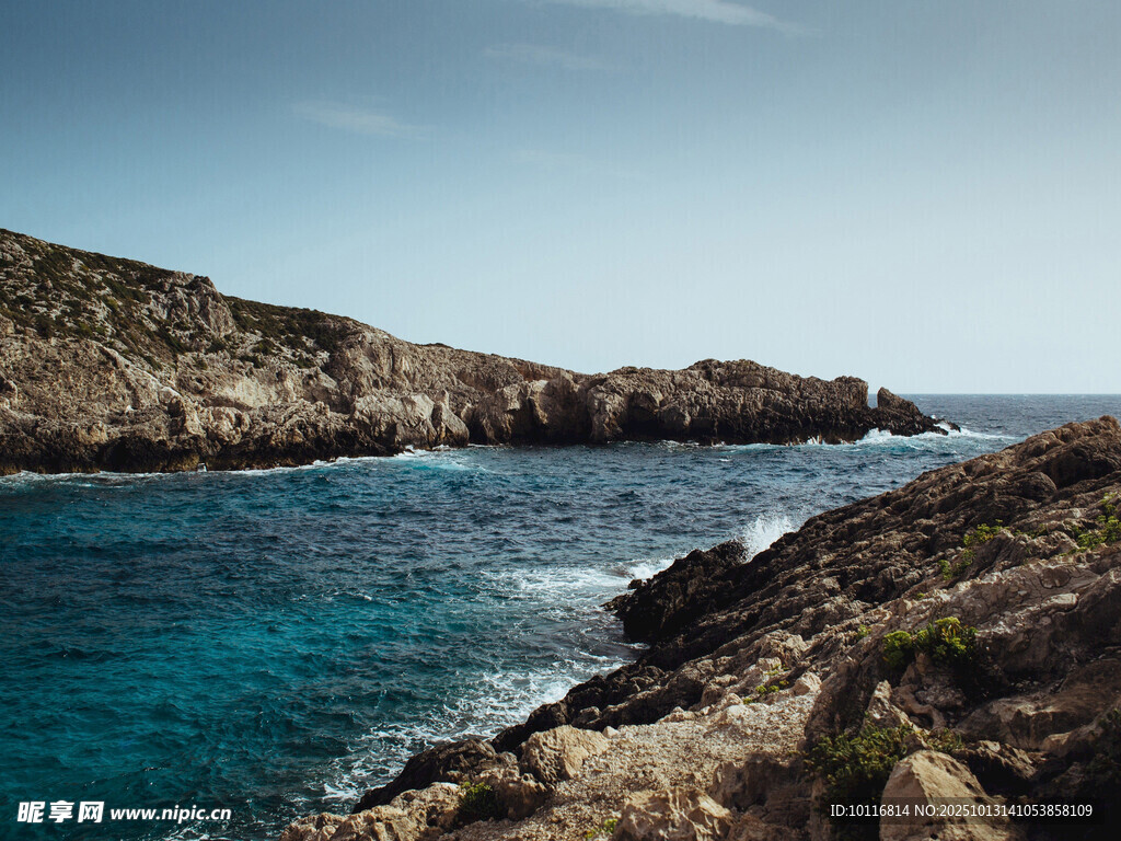 海岸礁石