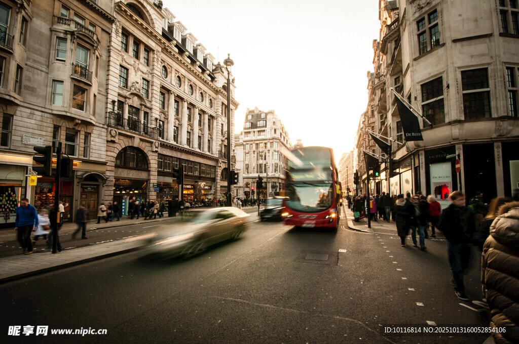 伦敦街头