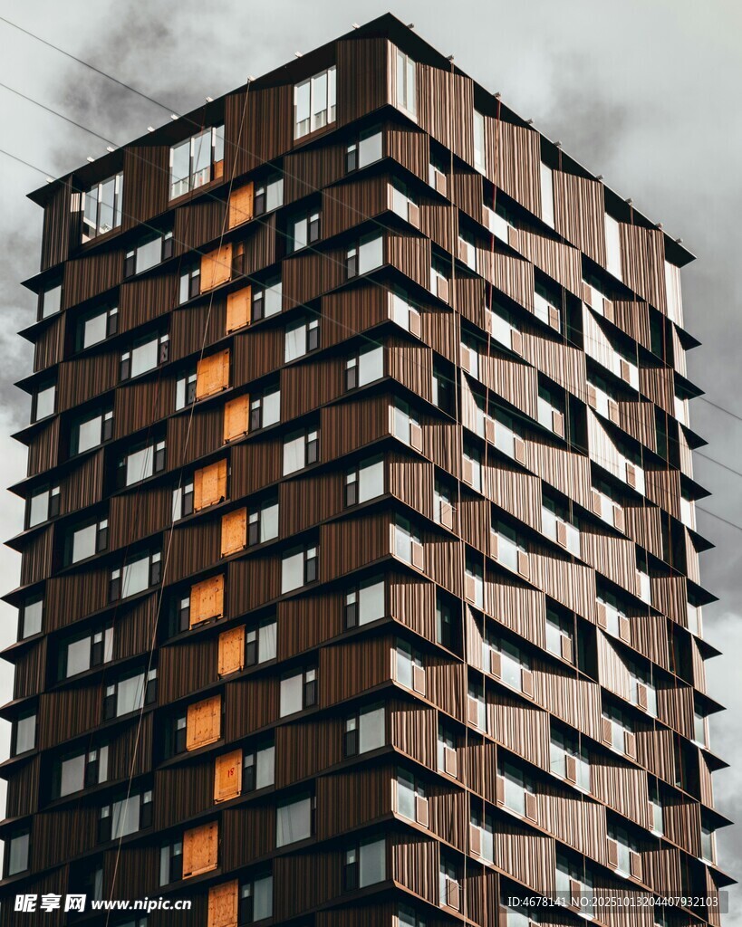 现代风格高层住宅建筑