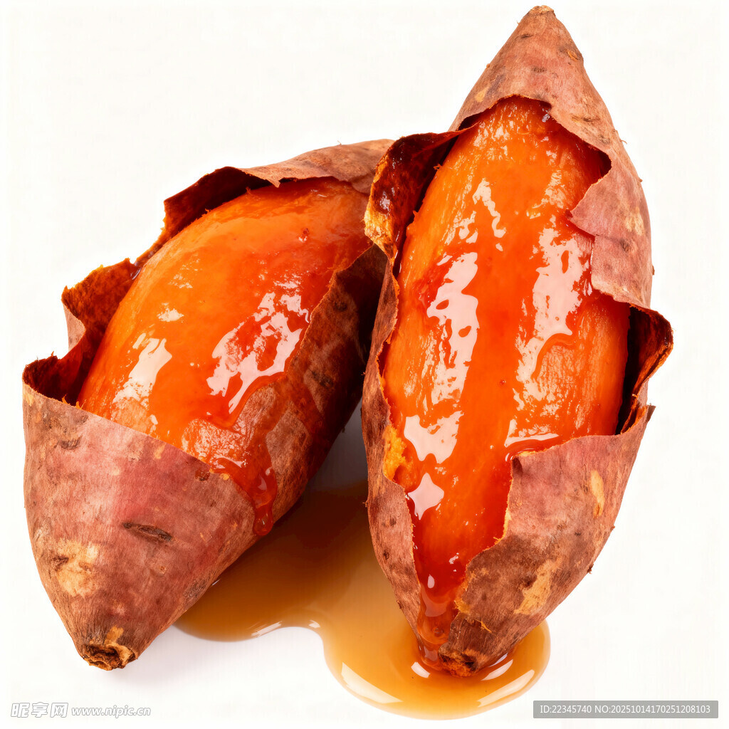 烤红薯 香甜诱人的美味 蜜薯 