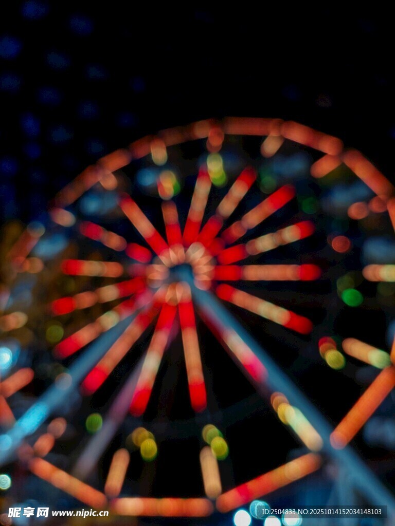 梦幻摩天轮夜景