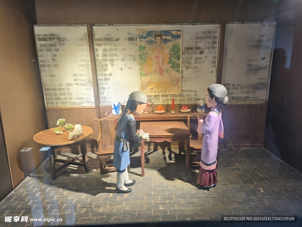 古代店铺场景微缩模型