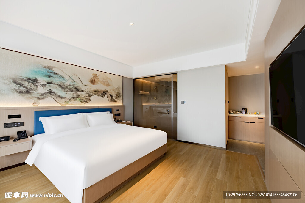 现代简约风温馨卧室空间