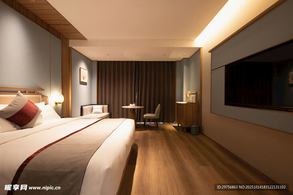 现代简约风格温馨卧室