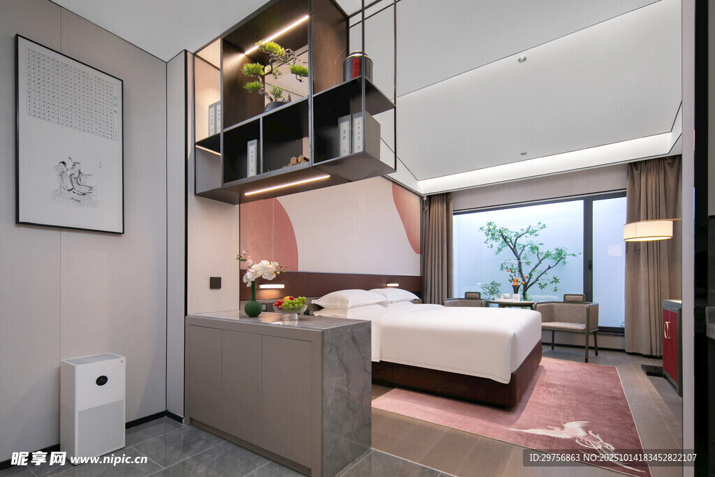 现代简约风卧室设计