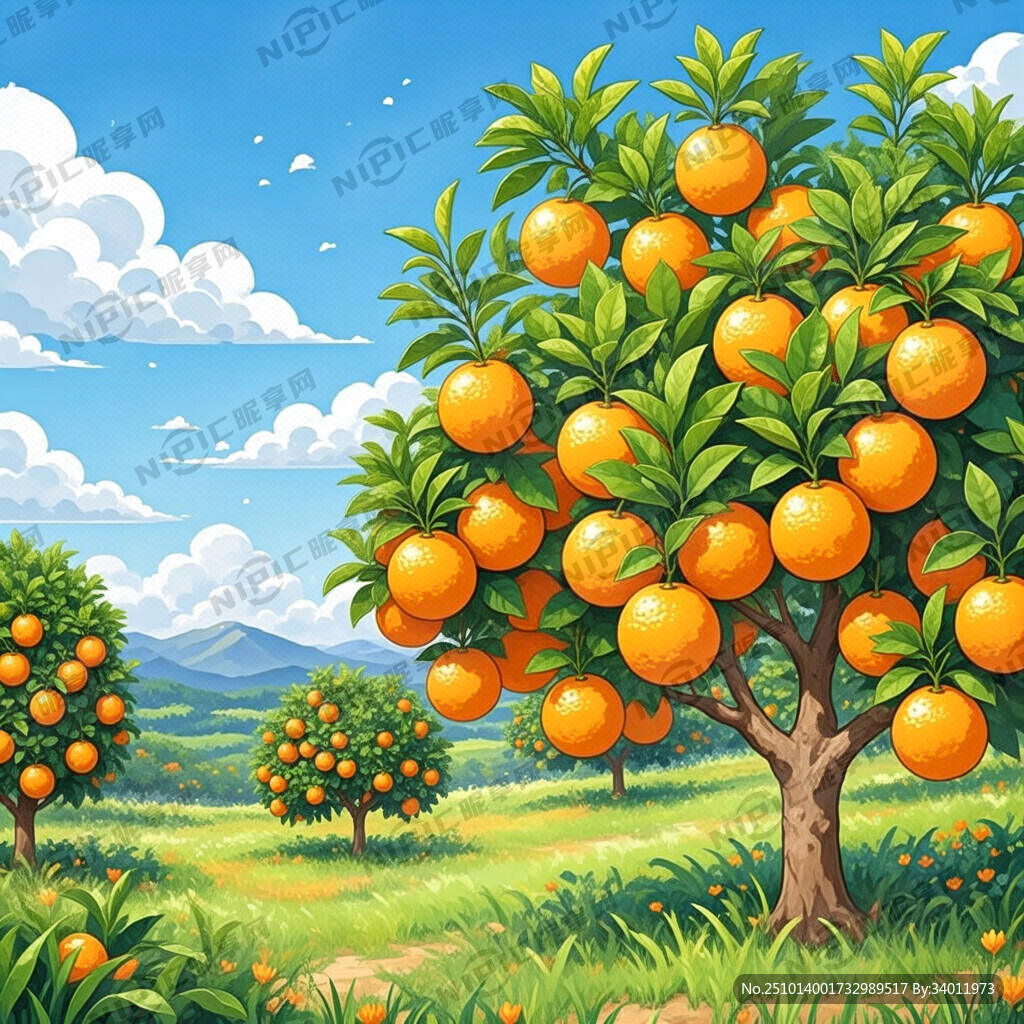 橙园卡通图
