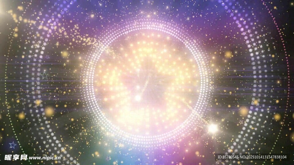 梦幻炫彩宇宙空间背景