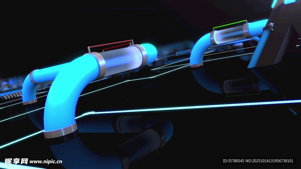 炫酷舞台LED背景素材