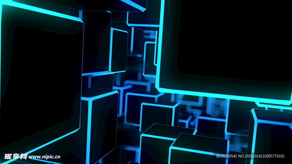 炫酷舞台LED背景素材