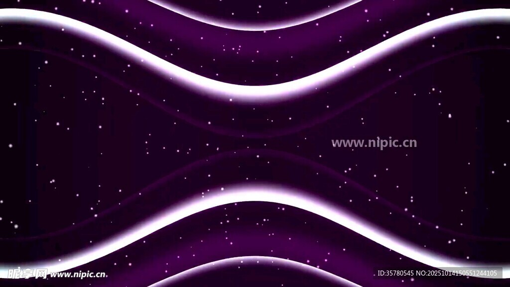 紫色梦幻宇宙波浪背景