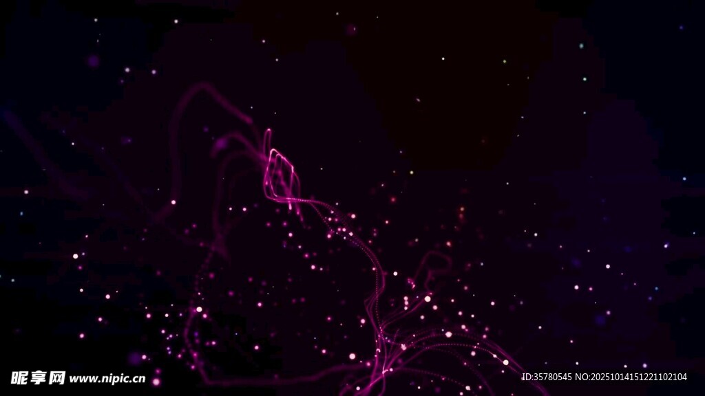 梦幻紫色星空背景图