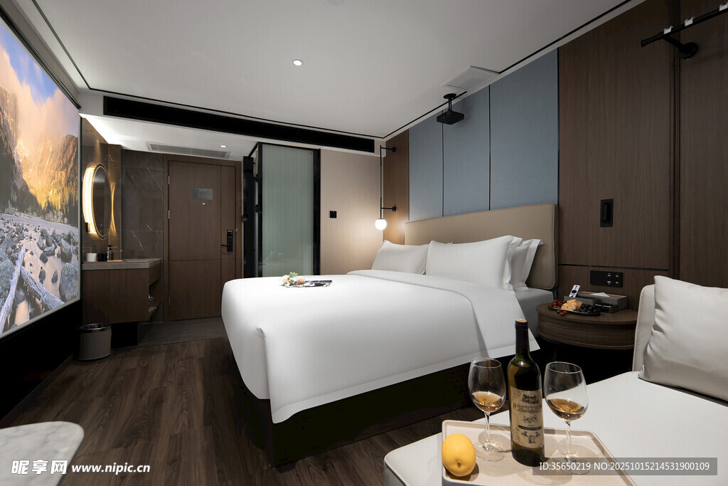 现代风格精致酒店客房