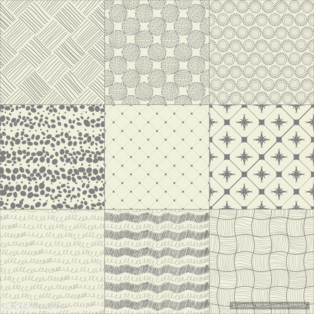 几何图案拼接纹理背景图