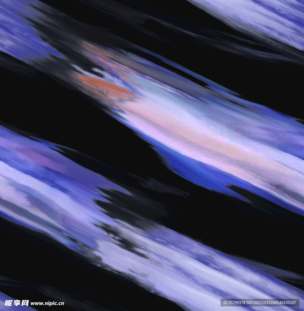 梦幻流动色彩抽象图案