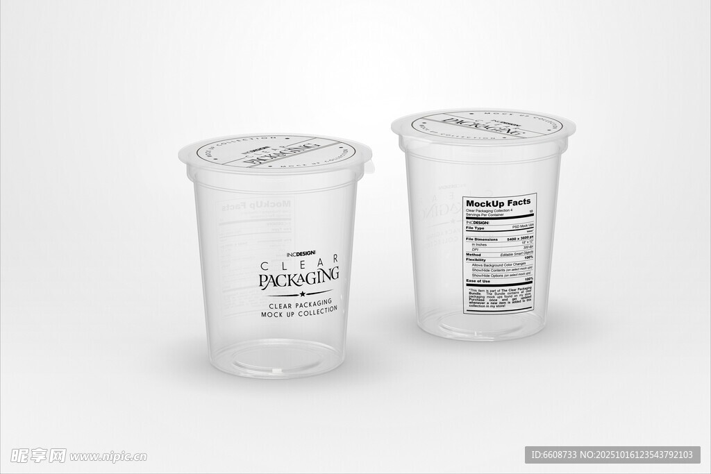 简约白色手提帆布袋展示