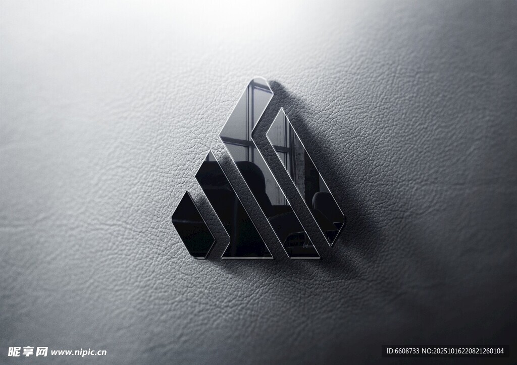 黑色立体几何造型摆件