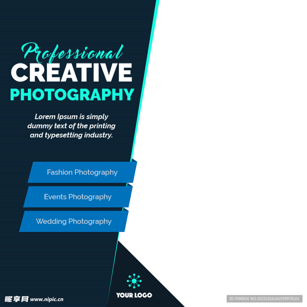 专业创意摄影模板