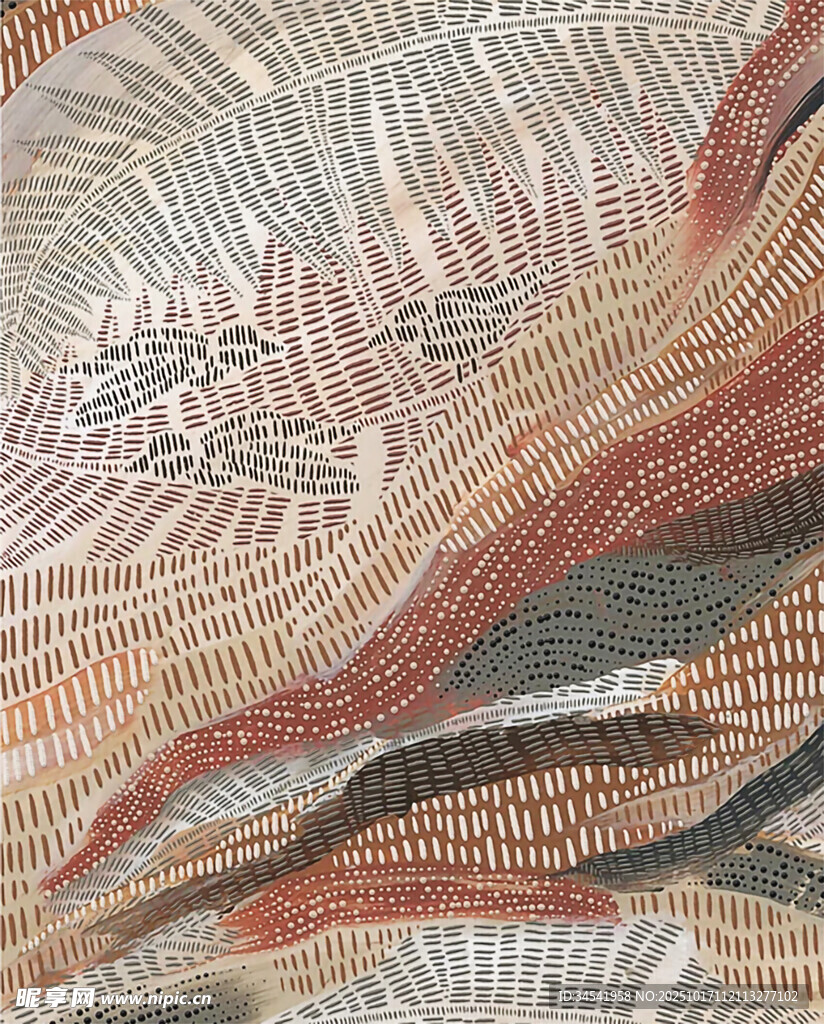 抽象纹理艺术图案