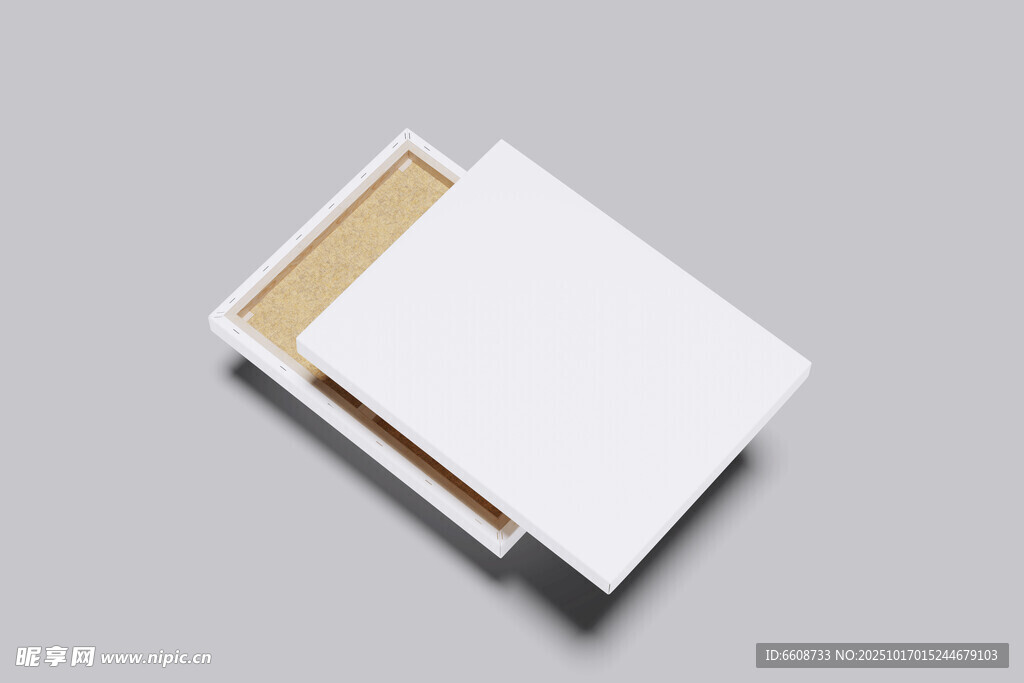 空白包装盒展示