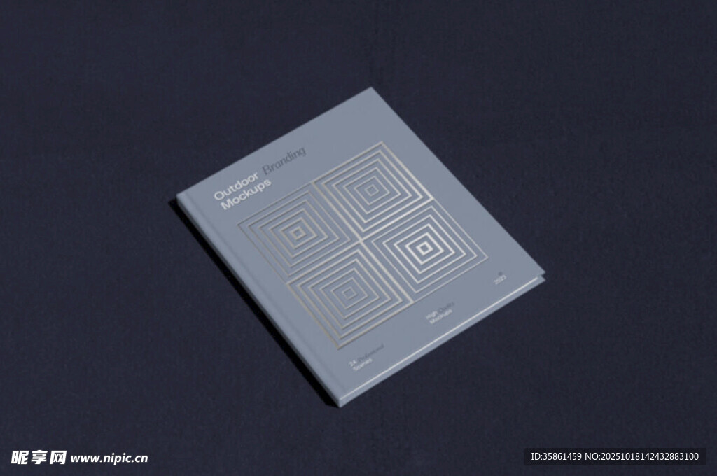 高级宣传册样机