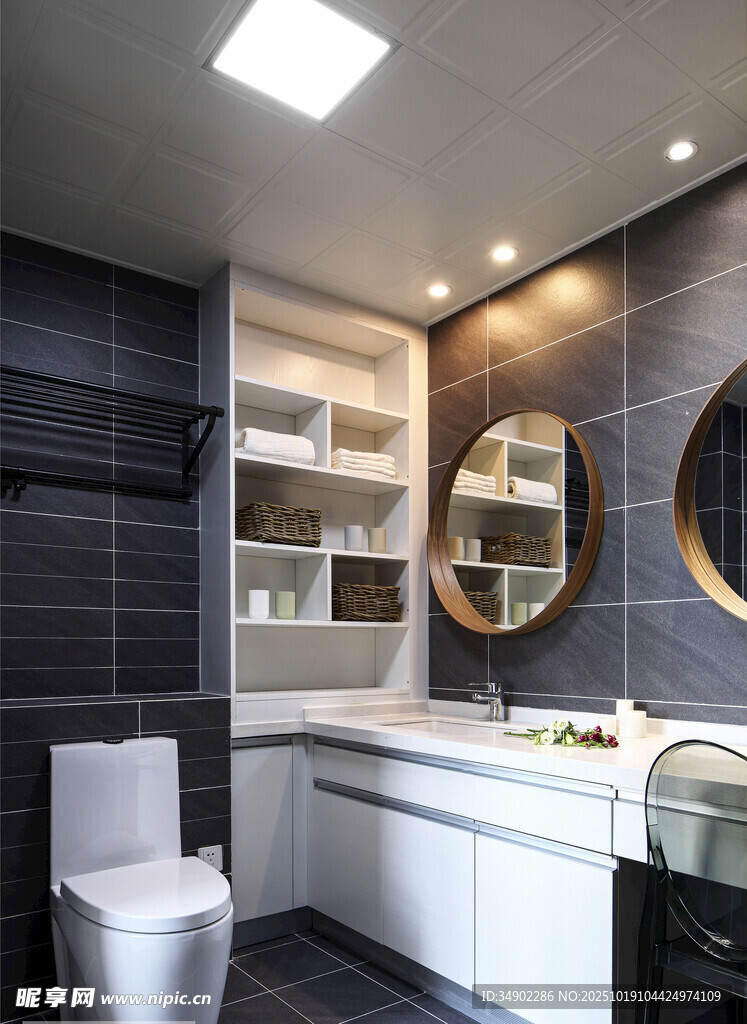 现代简约风格时尚浴室