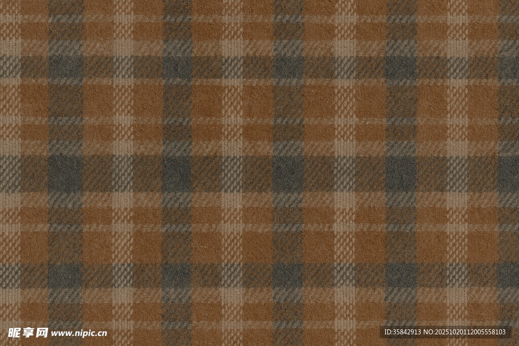 棕色格子纹理图案