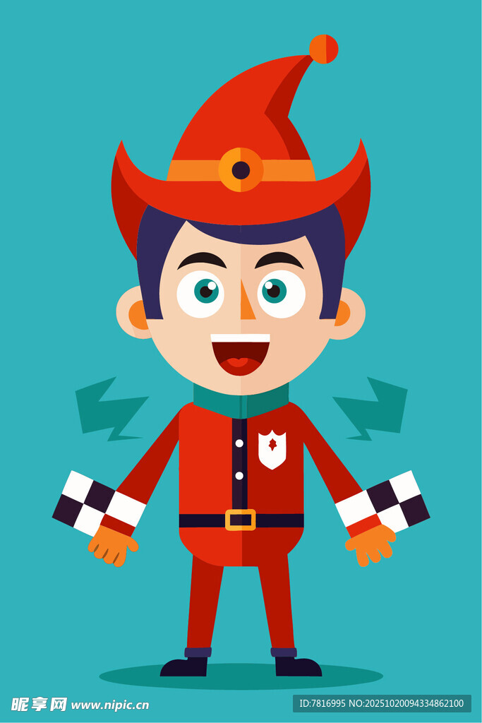 欢乐的圣诞小精灵