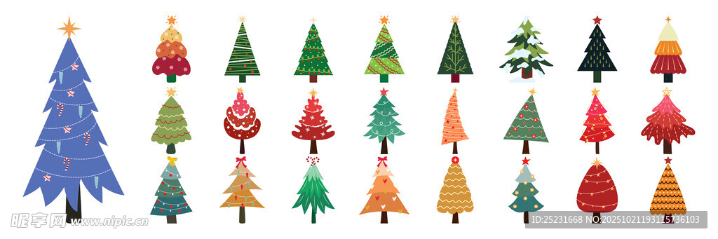 圣诞树图案