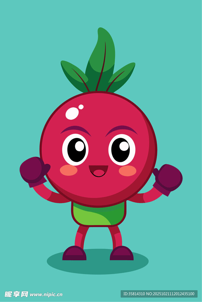 可爱萝卜卡通形象